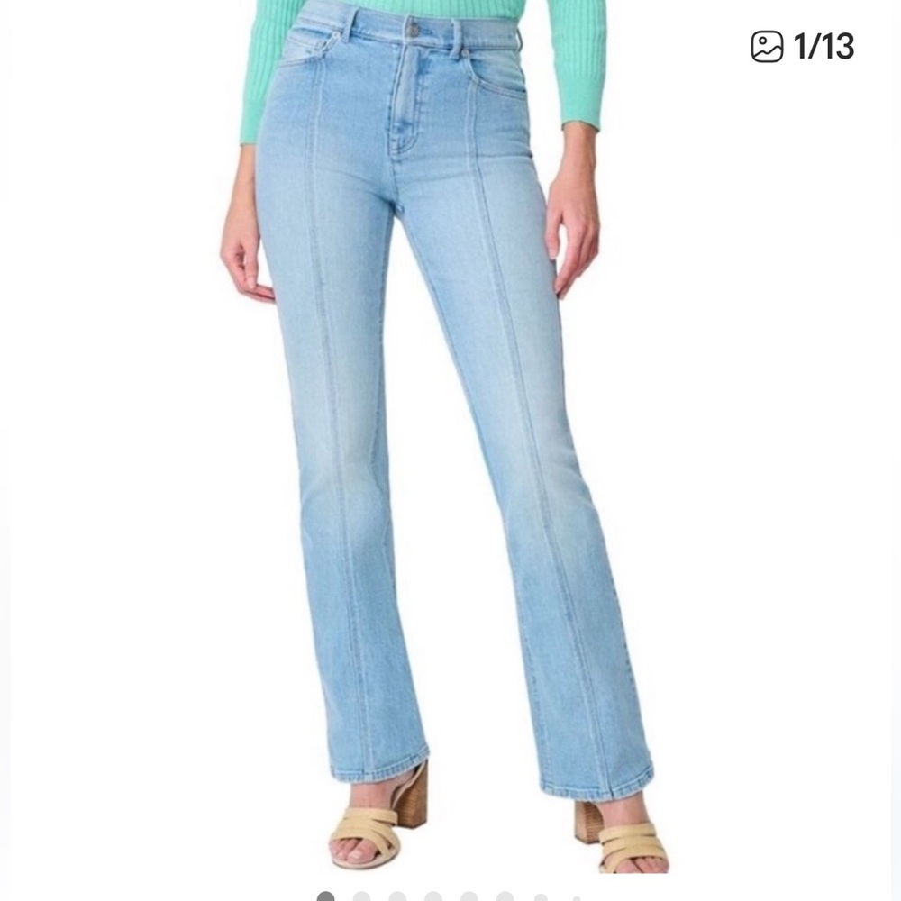 J. McLaughlin Light Blue Flare Jeans
